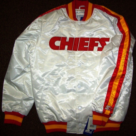 STARTER Fall 2019 Jackets & Coats Kansas City Chiefs Starter Snap